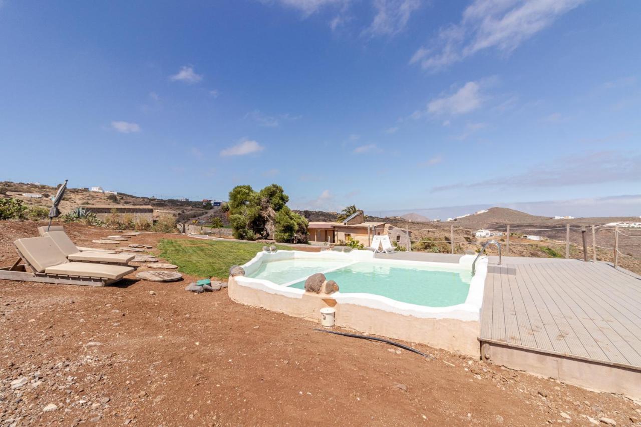 Flatguest Charming House + Pool + Terrace + Views Villa Santa María de Guía de Gran Canaria Exterior foto