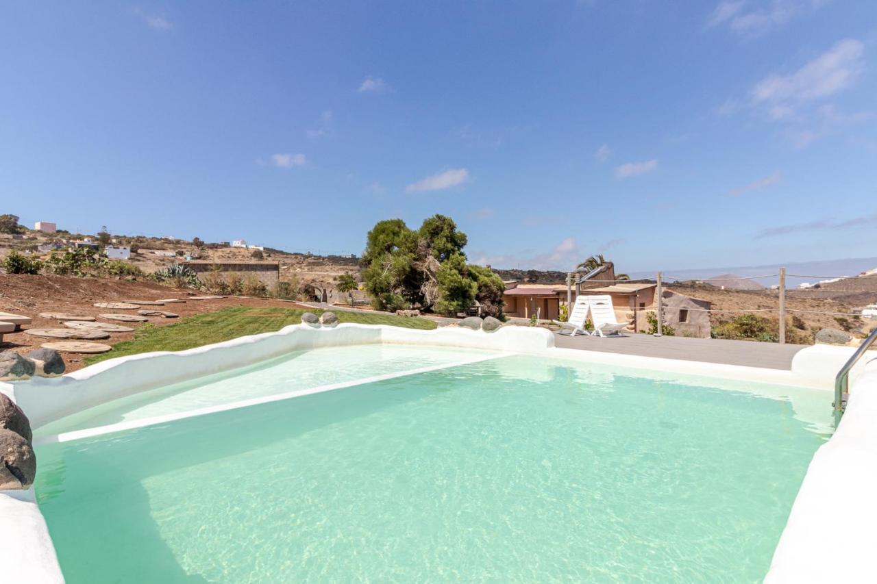 Flatguest Charming House + Pool + Terrace + Views Villa Santa María de Guía de Gran Canaria Exterior foto