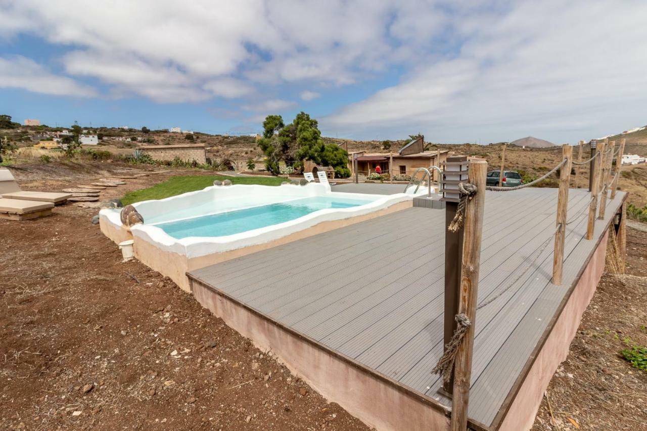 Flatguest Charming House + Pool + Terrace + Views Villa Santa María de Guía de Gran Canaria Exterior foto