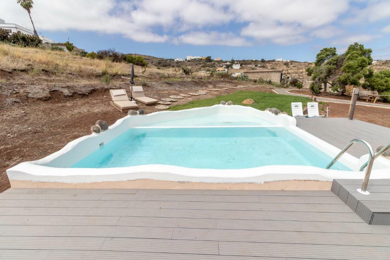 Flatguest Charming House + Pool + Terrace + Views Villa Santa María de Guía de Gran Canaria Exterior foto